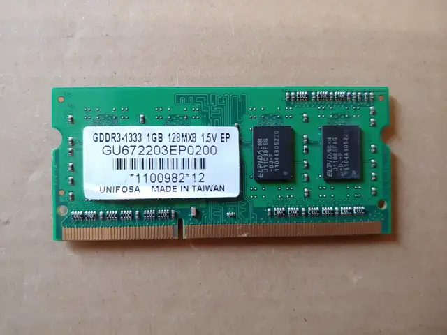 Оперативная память DDR3 1-Gb 1333, Душанбе