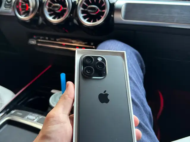 Apple iPhone 16 Pro, 128 gb, Black Titanium, Душанбе
