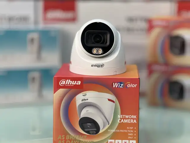 Камера видеонаблюдения IP 4 МП DH-IPC-HDW2449TP-S-LED-0280B-PRO, Худжанд
