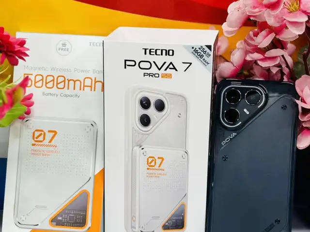 Tecno Pova 7 Pro 5G 16/256Gb 6000mah Titanium, Душанбе