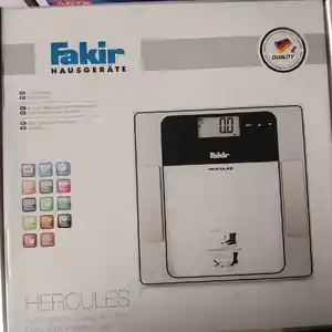 Весы Fakir, Душанбе