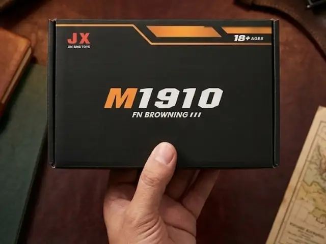 Пистолет игрушечный металлический м1910, Истаравшан