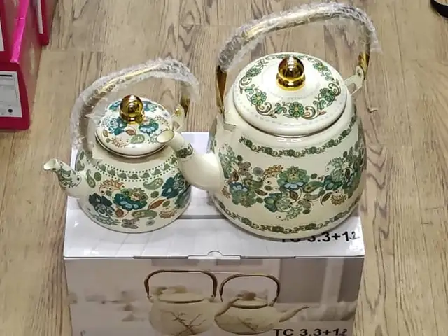 Чайник эмаль 2 шт, Худжанд