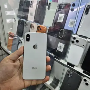 Apple iPhone X, 64 gb, Silver, Бохтар (Курган-Тюбе)