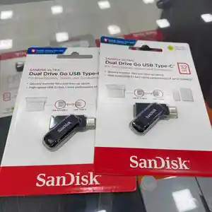 Флеш накопитель SanDisk Dual Drive Go USB Type-C 32Gb, Душанбе