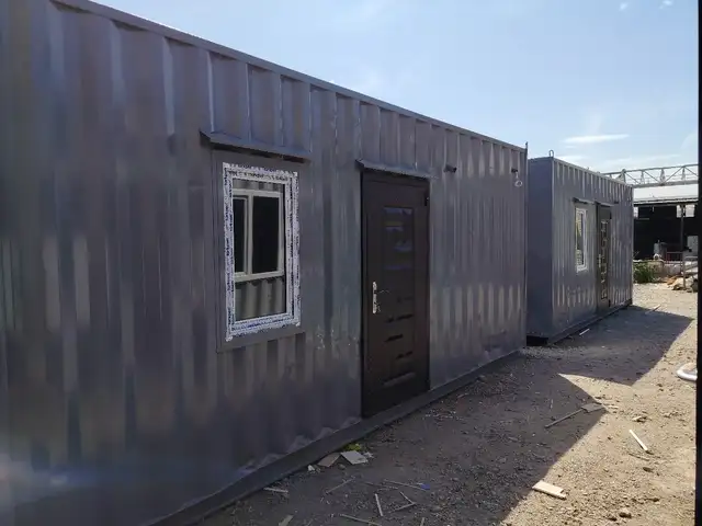 Контейнер с обшивкой, Худжанд