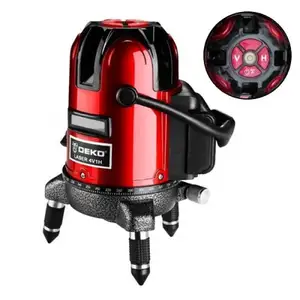 Лазерный нивелир в кейсе DEKO LL57 635nm 5 линия, Душанбе