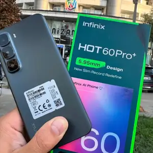 Infinix Hot 60Pro Plus 16/256Gb black, Душанбе