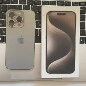 Apple iPhone 15 Pro, 256 gb, Natural Titanium, Хуҷанд