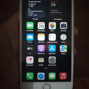 Apple iPhone 8 plus, 64 gb, Silver, Душанбе