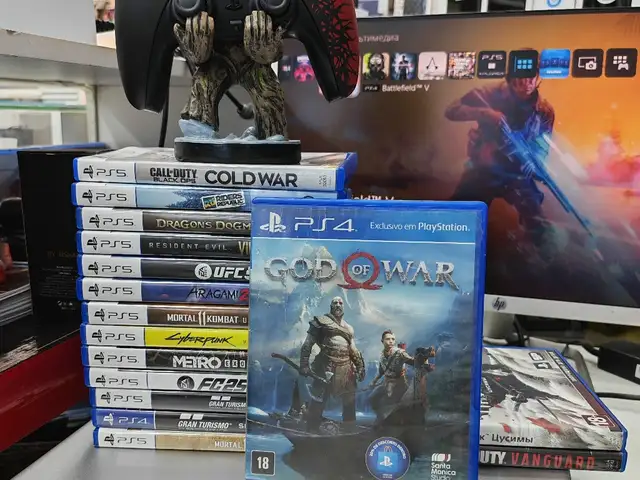Игра GOD Of War 4 Для Playstation 4/5 CUSA 07408, Душанбе