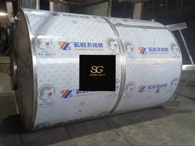 Бочка из нержавеющей стали 6500л, Душанбе