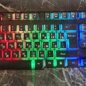 Клавиатура с RGB-подсветкой T-Wolf, Хуҷанд
