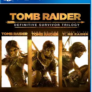 Игра Tomb Raider Trilogy для Sony PS4/PS5, Душанбе