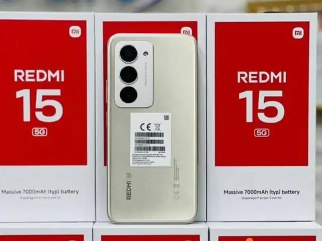 Xiaomi Redmi 15 6/128Gb Black 7000mah, Душанбе