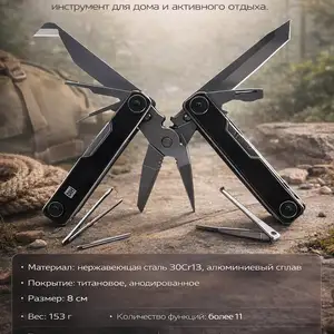 Мультитул-ножей Xiaomi Huohou Mini 10в1, Душанбе