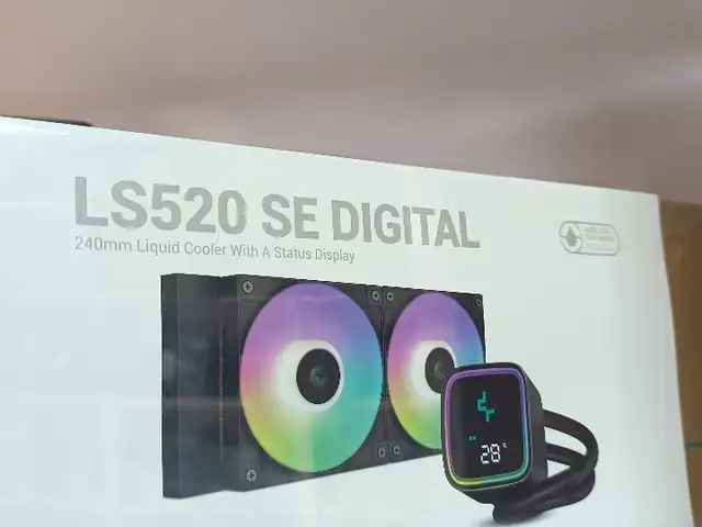 Кулер для процессора DeepCool LS520 SE Digital, чёрный, Душанбе