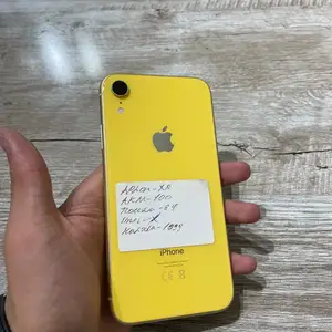 Apple iPhone Xr, 64 gb, Yellow, Душанбе