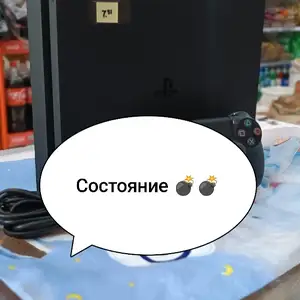 Игровая приставка Sony PlayStation 4 slim 7.56, Душанбе