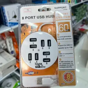 USB-концентратор с 8 круглыми портами, Душанбе