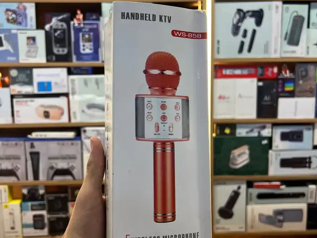 Караоке-микрофон Handheld KTV WS-858, Душанбе