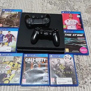 Игрвоая приставка sony playstation slim 4, Хуҷанд