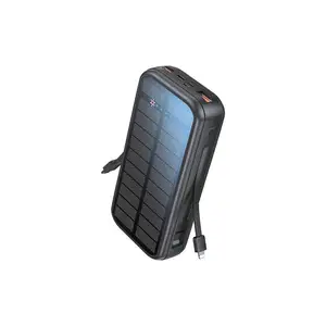 Внешний аккумулятор Green Lion PD20W Solar 2 20000 мАч черный, Душанбе