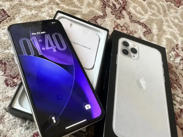 Apple iPhone 11 Pro, 256 gb, Silver, Душанбе