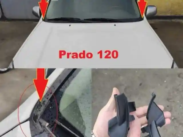Заглушка на лобовое стекло на Toyota Prado 1, Душанбе