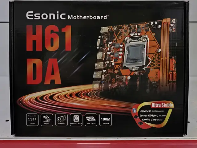 Материнская плата Esonic H61DA 1155, Душанбе