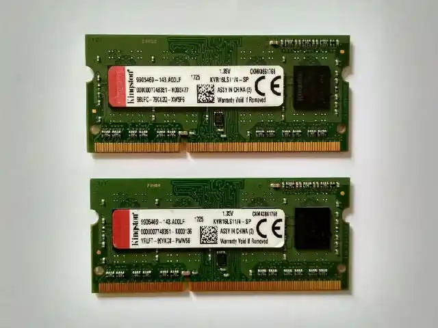 Оперативная память для ноутбуков Kingston DDR3 4GB, Душанбе