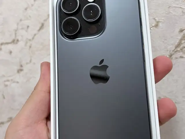 Apple iPhone 16 Pro, 128 gb, Black Titanium, Душанбе