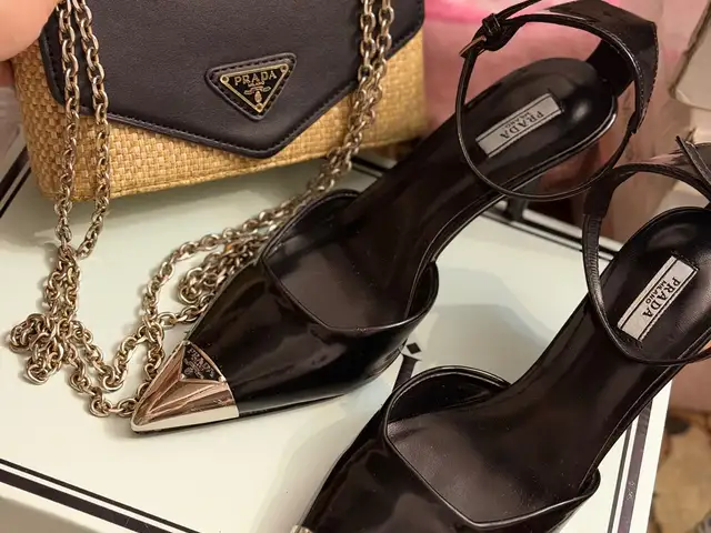 Комплект Клатч + Туфли Prada, Душанбе
