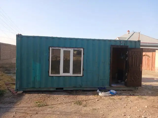 Контейнер с обшивкой, Худжанд
