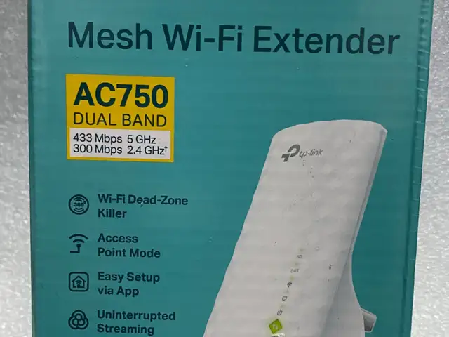 Усилитель Wi-Fi сигнала TP-Link RE200 AC750, Душанбе