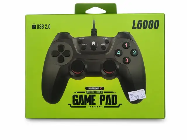 Проводные джойстики L6000 USB 2.0 Wired Gamepad Controller, Душанбе