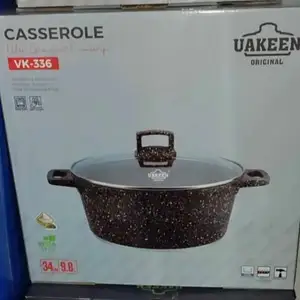 Кастрюля Uakeen VK-336 34cm 9.8L, Душанбе