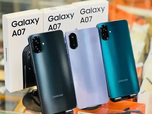 Samsung Galaxy A07 4/64gb black, Душанбе