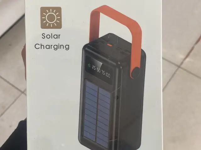 Солнечный внешний аккумулятор 60 000mah, Душанбе