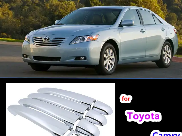 Хром ручка дверей от Toyota Camry 2, Душанбе