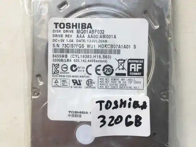Жесткий диск HDD Toshiba 320GB, Душанбе
