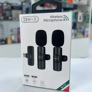 Беспроводной микрофон BYZ BL-F37 петличный, чёрный, Душанбе