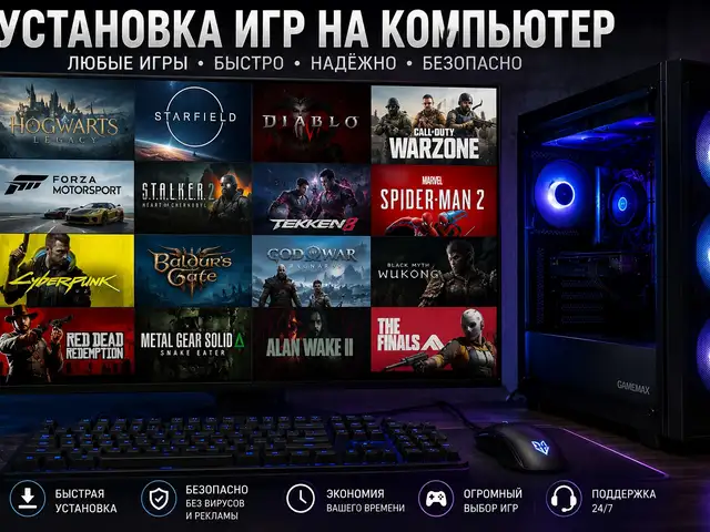 Установка игр на компьютер с выездом, Душанбе - 3