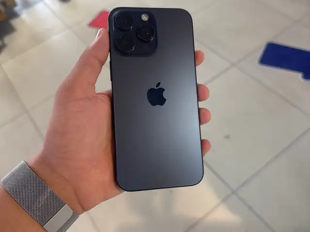 Apple iPhone 15 Pro Max, 256 gb, Blue Titanium, Хуҷанд