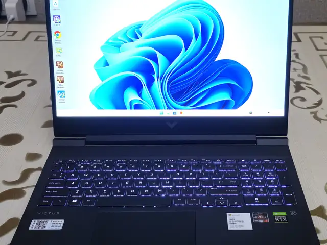 Игровой ноутбук HP Vicuts Ryzen 7 5800H/16GB DDR4/4GB RTX3050Ti/512GB NvMe/, Душанбе