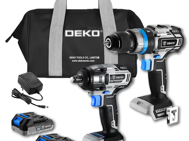 Набор 20V DEKO DKBL20XLC5-B Шуруповерт & Гайковерт, Душанбе