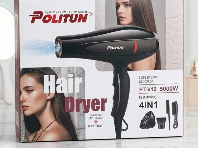 Фени қувватнок Politun PT-V12 5000W Нав, 4в1, Бохтар (Курғон-Теппа)
