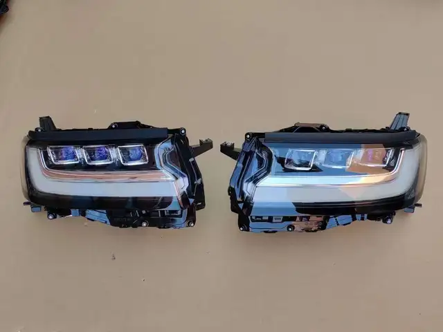 Передние фары на Toyota LC300, Душанбе