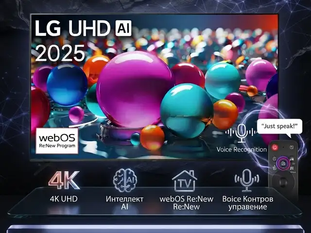 Телевизор LG UHD AI 65, Душанбе
