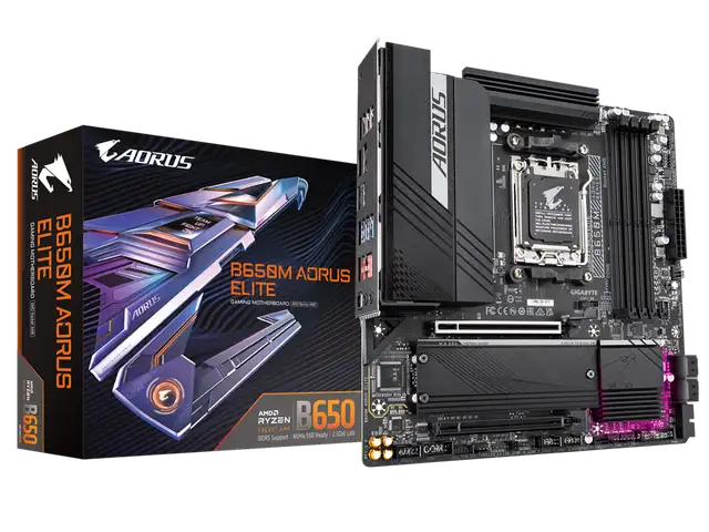 Материнская плата Gigabyte B650M AORUS ELITE, Душанбе